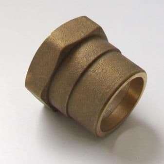 Brass Solder Ring 28mm x 1 Inch BSP Female Iron - 28022800