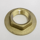 Brass Wide Flange Tap - Tank - Valve Back Nut 1/2in BSP - 07000290