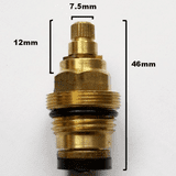 Bristan Colonial 24 Spline Basin / Sink Tap Valves Pair - 62013588