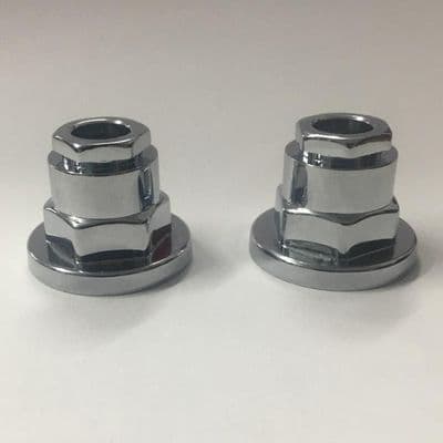 Bristan / Heritage Under Handle Tap Shrouds Chrome Pair - 07000902