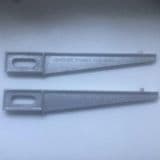 Built In Aluminium Brackets for Imperial Sized Basins