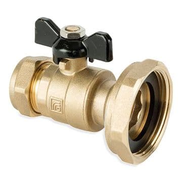 Butterfly Handle 22mm Heating Circulation Pump Valve - 07001792