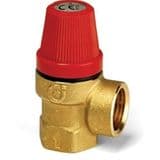 Caleffi 6 Bar Water Pressure Relief Valve 1/2 in x 1/2 in - 07000015