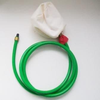 Canvas Drain Pipe Testing Air Bag 4 inch / 100mm Soil