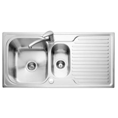 Caple Dove 1.5 Bowl Insert Kitchen Sink 1000 x 500 - 52002231