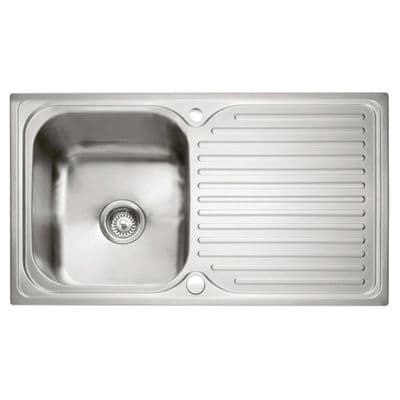 Caple Dove Single Bowl Insert Kitchen Sink 860 x 500 - 52002240