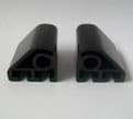 Celmac Bar Type Plastic Toilet Seat Hinges Black - 03062120