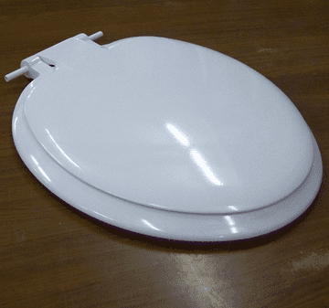 Celmac Sonata 25a White Toilet Seat - 02002030