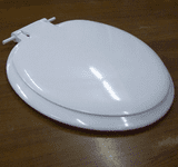 Celmac Sonata 25a White Toilet Seat - 02002030