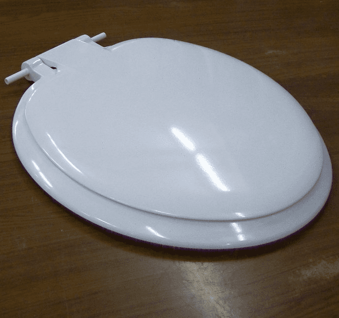 Celmac Sonata 25a White Toilet Seat - 02002030