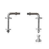 Celmac Stainless Steel Toilet Seat Bracket Hinges - 03062170