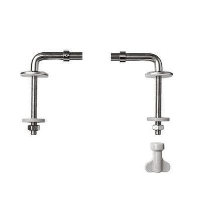 Celmac Stainless Steel Toilet Seat Bracket Hinges