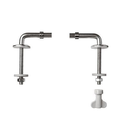 Celmac Stainless Steel Toilet Seat Bracket Hinges