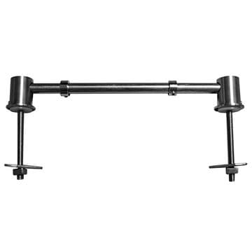 Celmac Stainless Steel Top Fix Toilet Seat Bar Hinge - 03065411