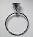 Chancery Chrome / Satin Towel Ring Holder - 01037070