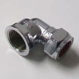 Chrome 15mm x 1/2" Compression Female Iron Elbow - 25461502