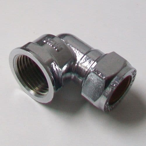 Chrome 15mm x 1/2