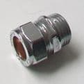 Chrome 15mm x 1/2