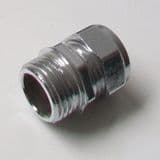 Chrome 15mm x 1/2" Male Iron Compression Coupling - 25421500