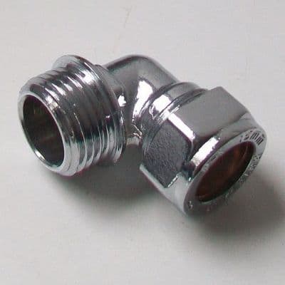 Chrome 15mm x 1/2