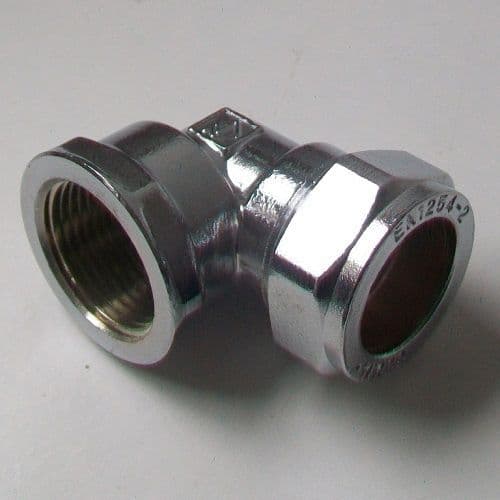 Chrome 22mm x 3/4