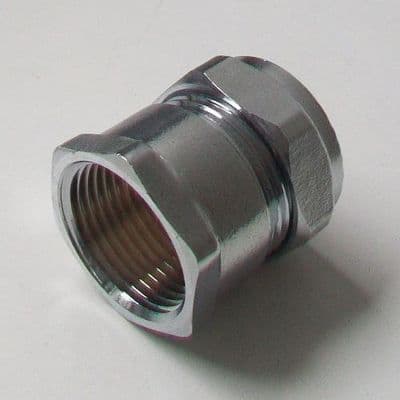 Chrome 22mm x 3/4