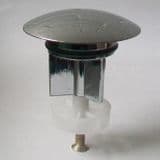 Chrome 64mm Mushroom Basin Pop Up Plug - 74000015