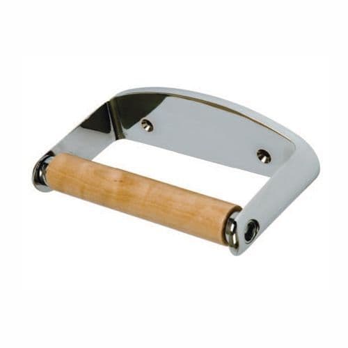 Chrome Anti Vandal Lockable Toilet Roll Holder - 01095999