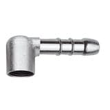 Chrome Brass Angled 1/2 inch Female Thread Hose Tail - 07000113