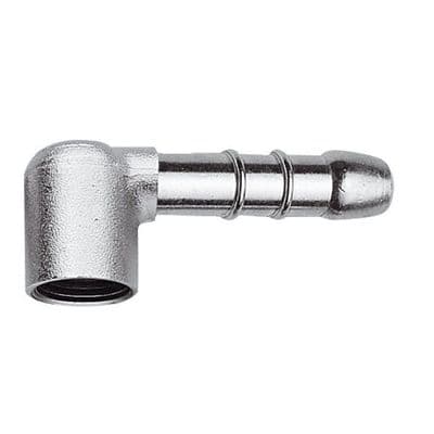 Chrome Brass Angled 1/2 inch Female Thread Hose Tail - 07000113