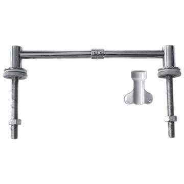 Chrome Brass Bar Toilet Seat Hinge Bottom Fix - 03065777