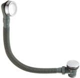 Chrome Brass Bath Clicker Click Clack Waste and Overflow - 72000201