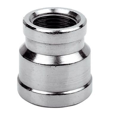 Chrome Brass Reducing Female Socket 3/4 x 1/2 inch BSP - 54000282
