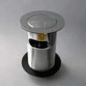 Chrome Brass Slotted Clicker Click Clack Basin Waste