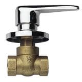 Chrome Concealed / Built In Lever Valve 1/2 inch - 58000020