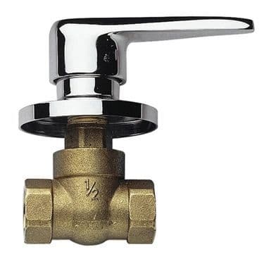 Chrome Concealed / Built In Lever Valve 1/2 inch - 58000020