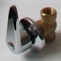 Chrome Concealed / Built In Lever Valve 3/4 inch - 58000021