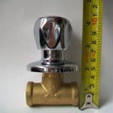 Chrome Concealed Built In Modern Stop Cock 1/2 - 58000018