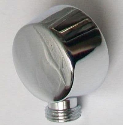 Chrome Concealed Domed Shower Wall Elbow - 50113136