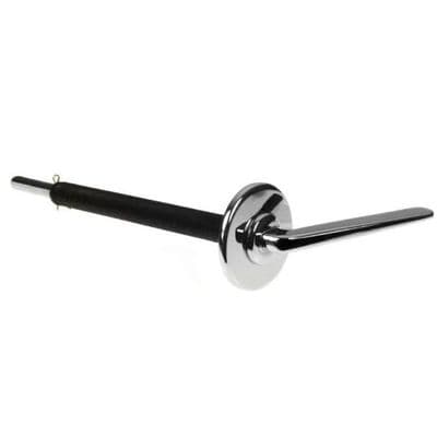 Chrome Concealed Duct Cistern Flush Handle 600mm