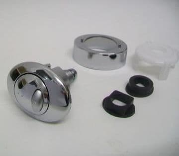 Chrome Dual Flush Cable Operated Push Button - 08001278