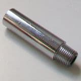 Chrome Extension for Gas Fire Restrictor Elbow - 07002040