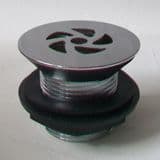 Chrome Flush Grated Urinal / Shower Waste 1.1/4 Short Tail - 74000633