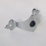 Chrome High Level Flush Pipe Wall Bracket with Buffer - 08001353