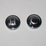 Chrome Hot and Cold Screw In Tap Indices - 58004077