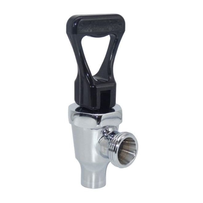 Chrome Hot Water Boiler Urn Lever Tap 3/4 inch BSP - 07000119