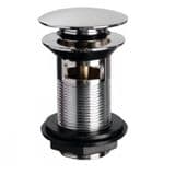 Chrome Mushroom Clicker Sprung Basin Waste - 74000128