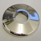 Chrome Plastic 22mm Pipe Collar Wall Flange - 30000383
