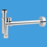 Chrome Plastic 32mm Anti Vacuum Basin Bottle Trap - 40003995