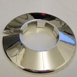 Chrome Plastic 42mm Wall Flange Pipe Collar / Shroud - 30000388